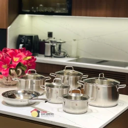Bộ nồi WMF Brillant 6 món 0739166030