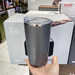 Cốc giữ nhiệt 2 lớp inox Kaiyo 500ml màu bạc