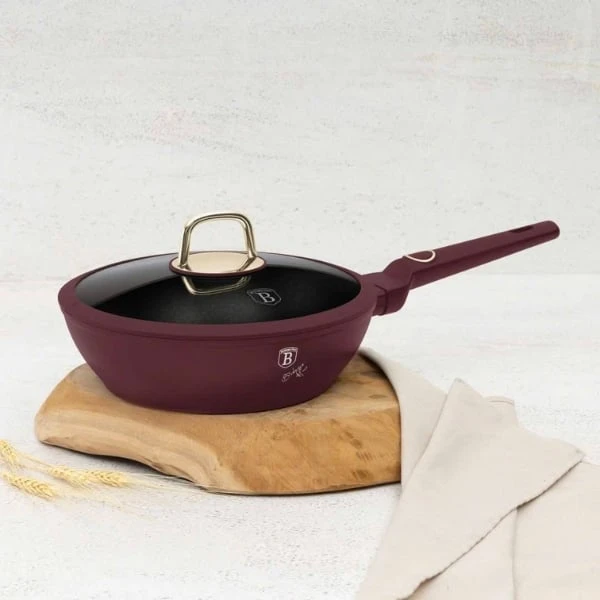 Bộ nồi Berlinger Haus BH/8050 10 món màu đỏ mận