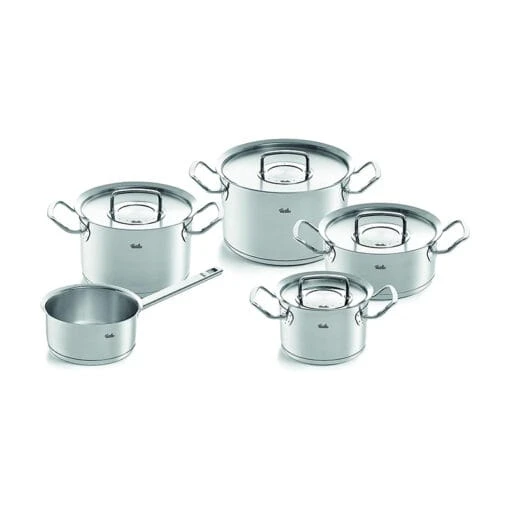 Bộ nồi Fissler Profi 4 nồi 1 quánh nắp inox