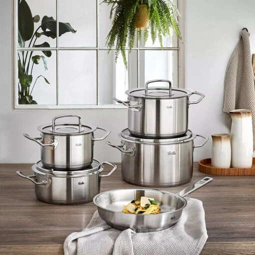 Bộ nồi Fissler Profi Original 5 món vung kính