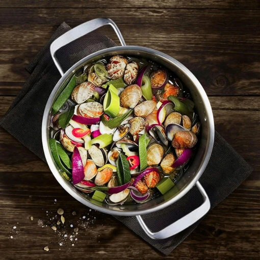 Bộ nồi Steiger Element đúc liền nguyên khối 5 đáy sét 5 món