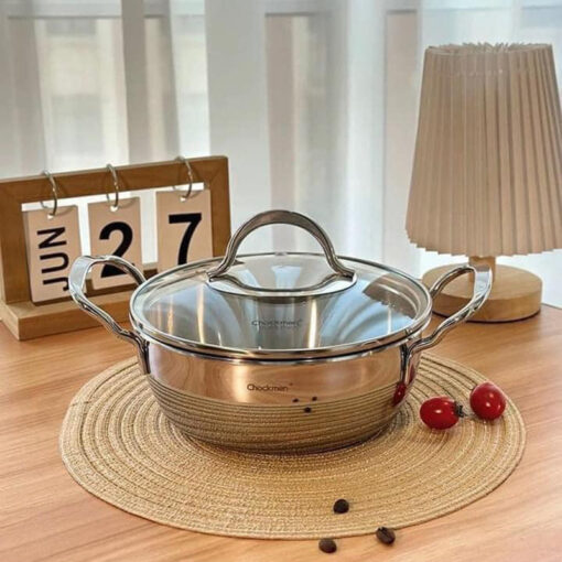 Nồi 2 quai Inox Chockmen 22cm