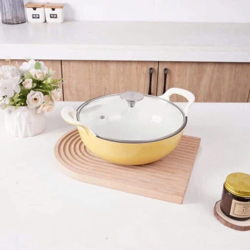 Nồi chảo gang GKÖCH 24cm