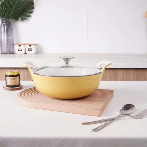 Nồi chảo gang GKÖCH 24cm