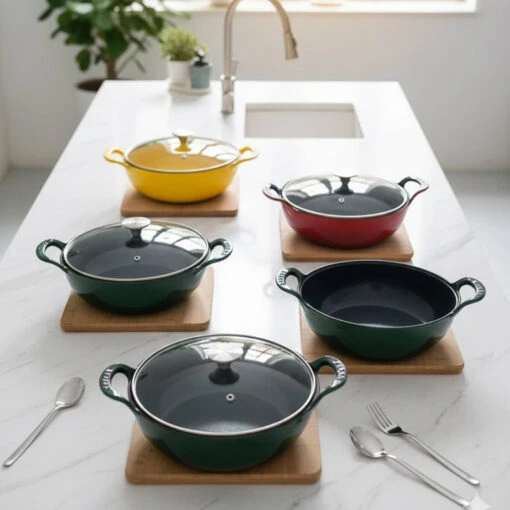 Nồi chảo gang GKÖCH 24cm