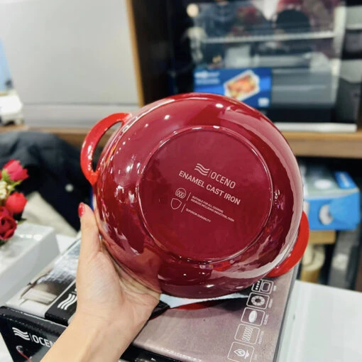 Nồi chảo gang Oceno size 25cm