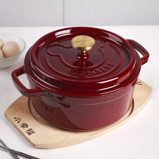 Nồi gang Happiness 24cm Limited