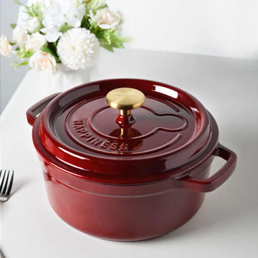 Nồi gang Happiness 24cm Limited