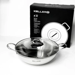 Chảo xào đa năng KELLER Wok Pan 32cm
