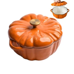 Nồi gang bí Happiness Wok Baby 1,5L