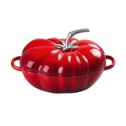 Nồi gang cà chua phủ men gốm 26cm