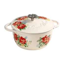 Nồi gang cánh hoa The Pioneer Woman size 25cm
