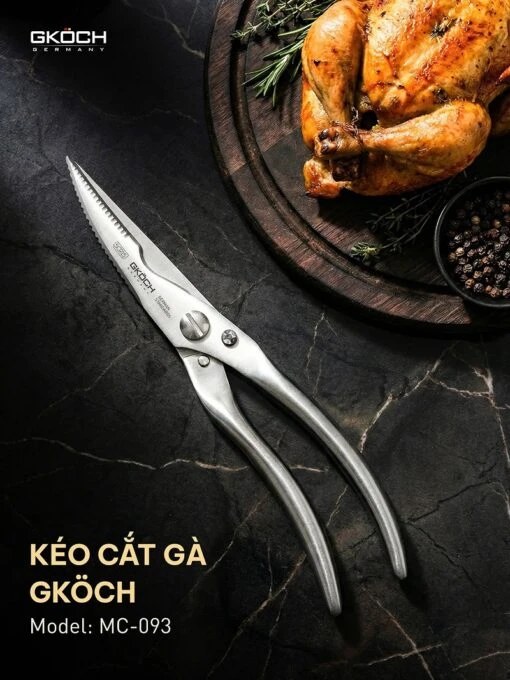 Kéo cắt gà đa năng GKÖCH MC-093
