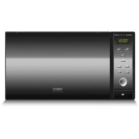 Lò vi sóng kiêm nướng Caso MCG30 Ceramic Chef Black