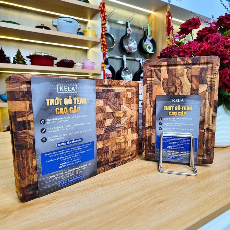 Thớt thái Kela KL01 ( 30cm x 20cm x 2.5cm )