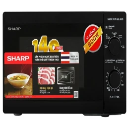 Lò vi sóng cơ Sharp R-211TV-BK 21L - Made in Thailand