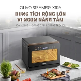 Nồi Chiên Hơi Nước OLIVO SteamFry Xtra 20L Cao Cấp