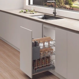 Rổ Gia Vị Dao Thớt Omero Multi 300mm Hafele 547.11.003