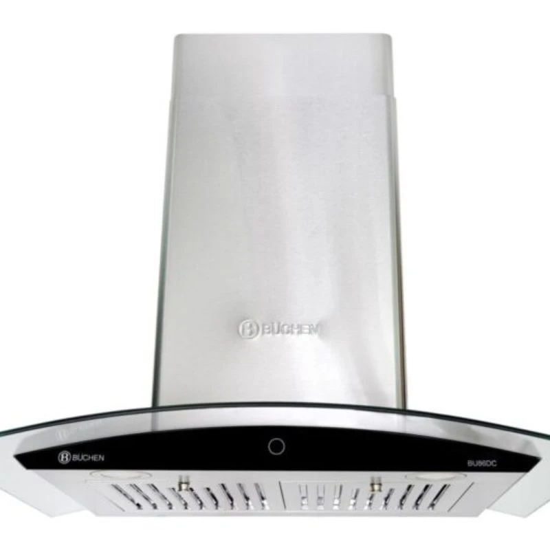 Máy hút khói kính cong động cơ DC 9 tốc độ kt700 BU86DC