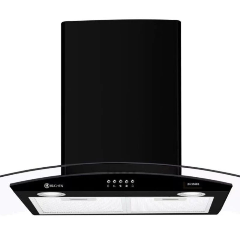 Máy hút khói kính cong kt700 BU3588B 