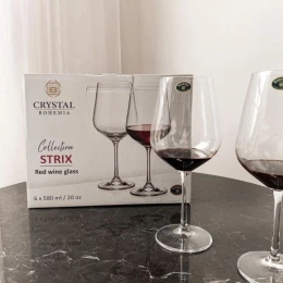 Bộ ly rượu vang Bohemia 360ml