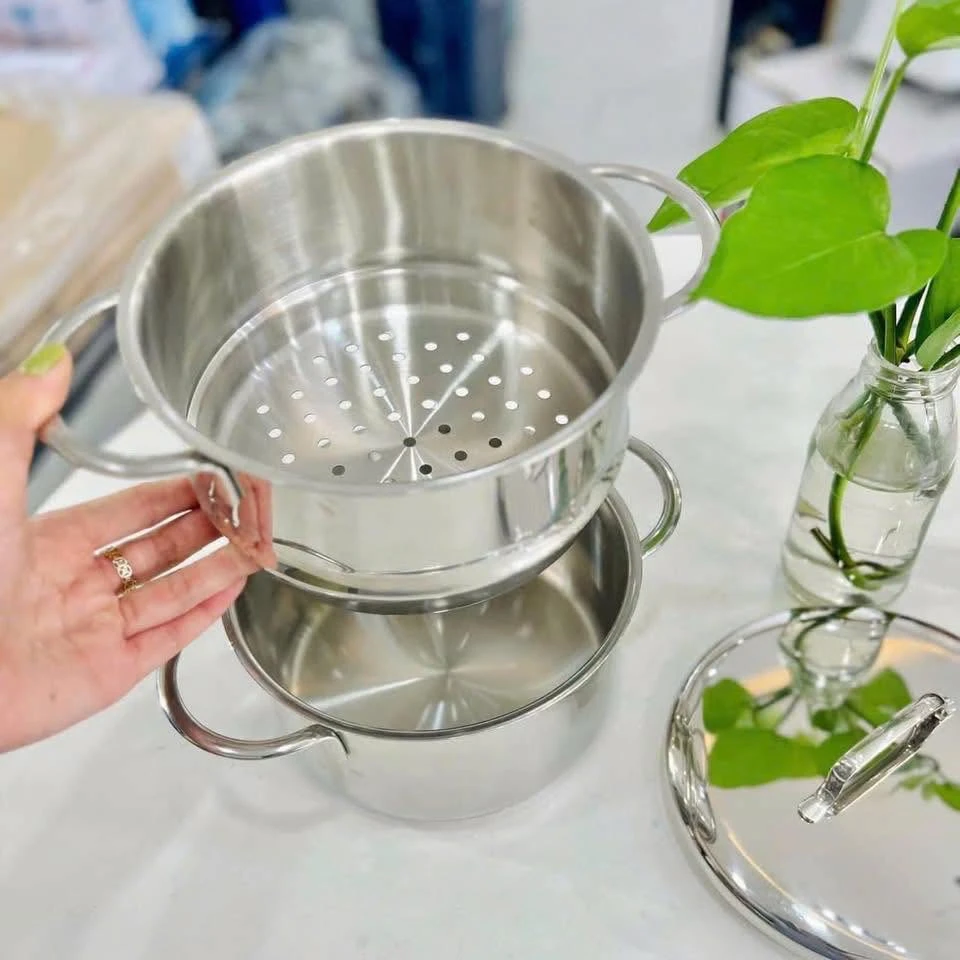 Nồi hấp mini WMF Vegetable Steamer with Lid 16cm