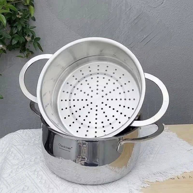 Nồi xửng 2 tầng Chockmen 30cm