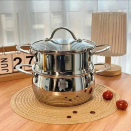 Nồi xửng 2 tầng chockmen 16cm