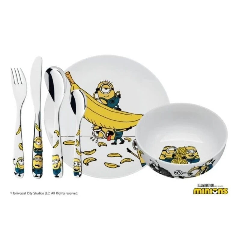 Bộ dụng cụ ăn MINIONS, 6 món