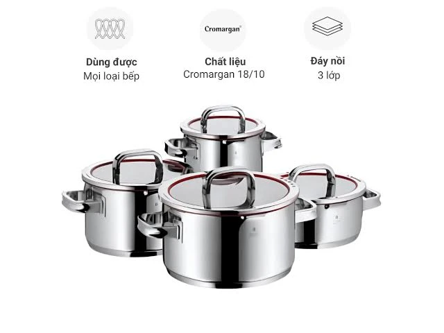 Bộ nồi 4 món WMF FUNCTION ADVANCED