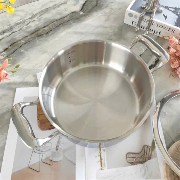 Bộ nồi xửng 2 tầng C150 CHOCKMEN 26cm, inox 18/10, model : CKM-ZD3L26Z