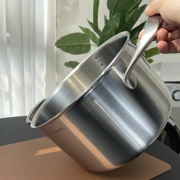 Bộ nồi xửng 2 tầng C159 CHOCKMEN 24cm, inox 18/10, model: CKM-ZX3L24Z