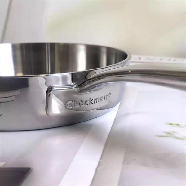 Chảo thành cao C501 CHOCKMEN 20cm, inox 18/10, model: CKM-ZD7L20P