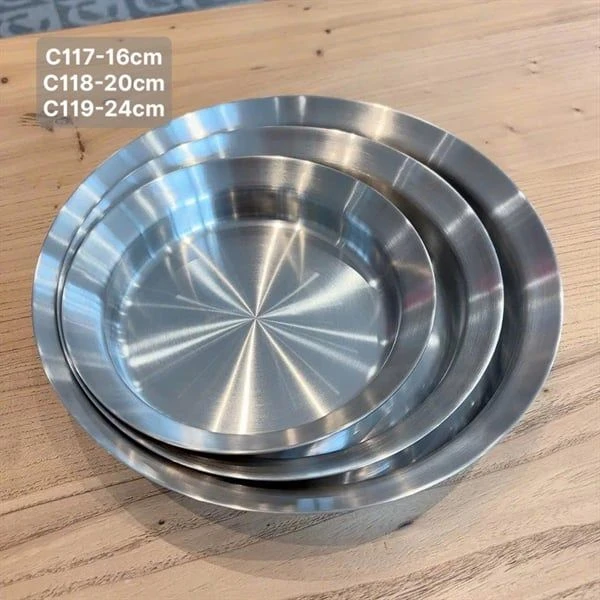Khay kiêm chảo C118 CHOCKMEN 20cm inox 18/10 model: CKM-JY3L20DP