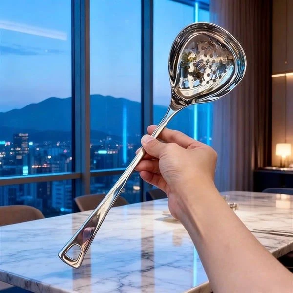Muôi canh thủng C83 Chockmen 28.5cm (model: CKM-LD30L)