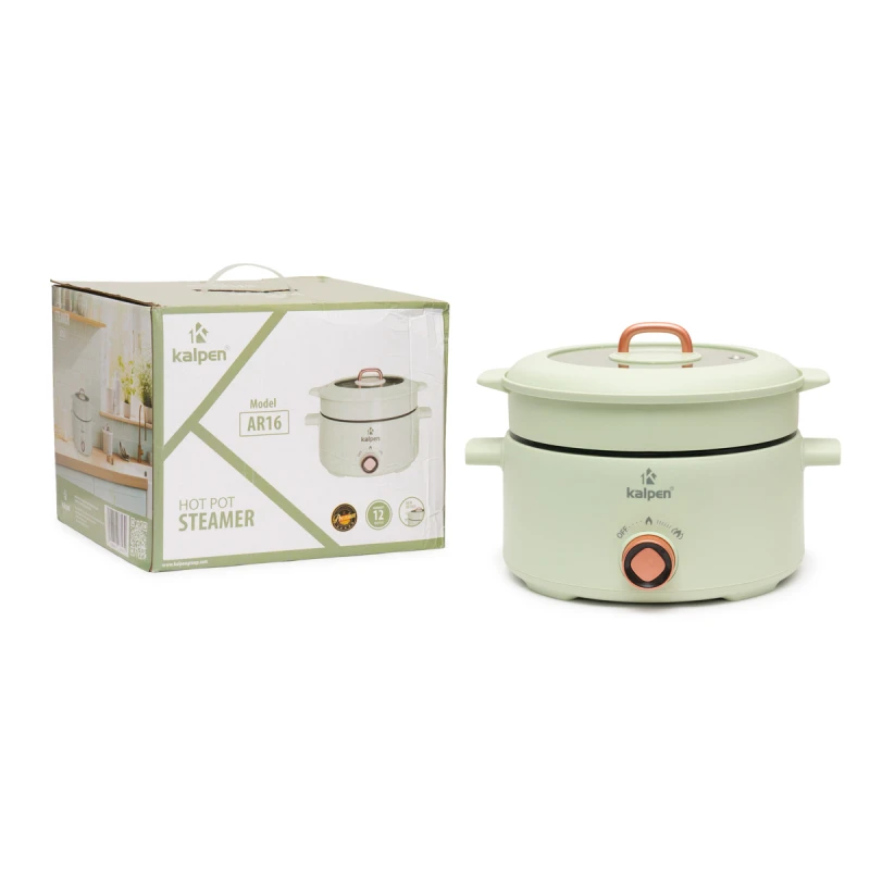 Nồi lẩu hấp điện Kalpen AR16 4L