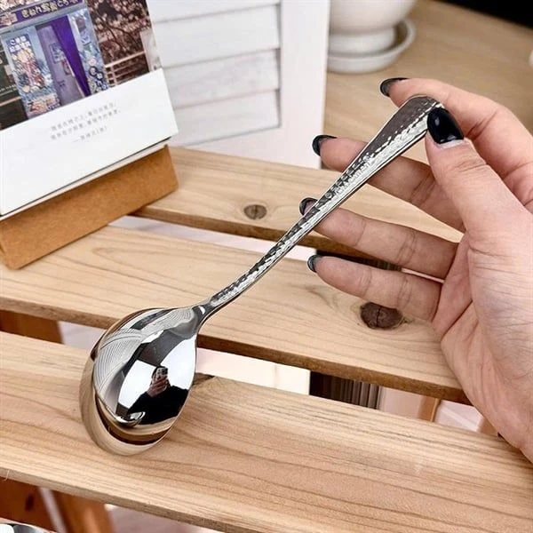 Thìa họa tiết kim cương C854 CHOCKMEN inox 18/10, model: CKM-AL854S