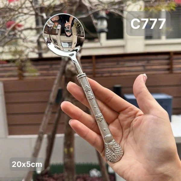 Thìa khổng tước C777 CHOCKMEN inox 18/10, model: CKM-AL777S