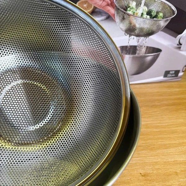  Tô kèm rổ inox (không quai) 25 cm Kela KL-25BP