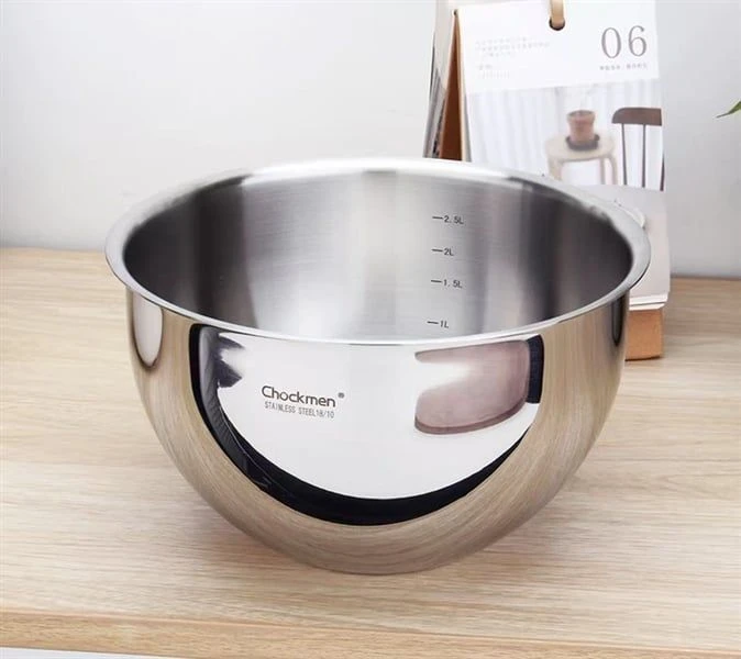 Tô trộn đa năng C396 CHOCKMEN 20cm, inox 18/10, model: CKM-AL396P20