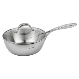 Chảo sâu lòng C218 CHOCKMEN có nắp kính 28cm, inox 18/10, model: CKM-ZX3L28D