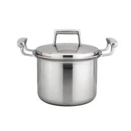 Nồi lùn C391 CHOCKMEN 5 lớp kẹp đồng, 24cm, model: CKM-ZY5L24S