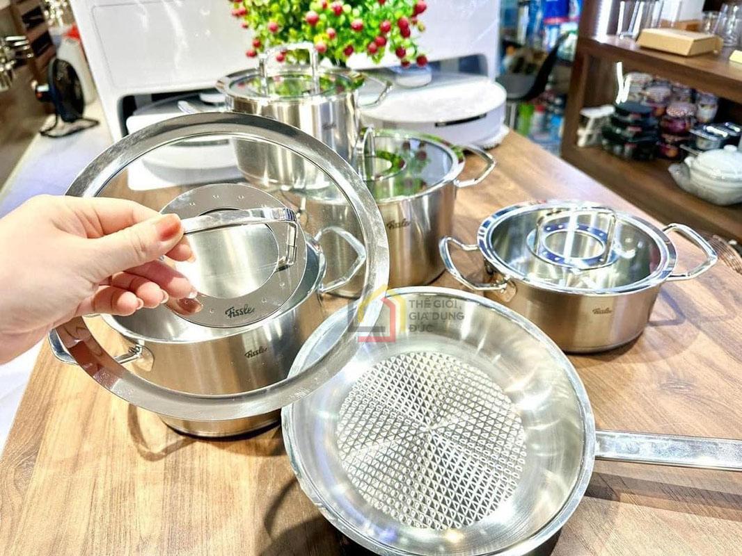 Bộ nồi fissler h&agrave;ng đầu