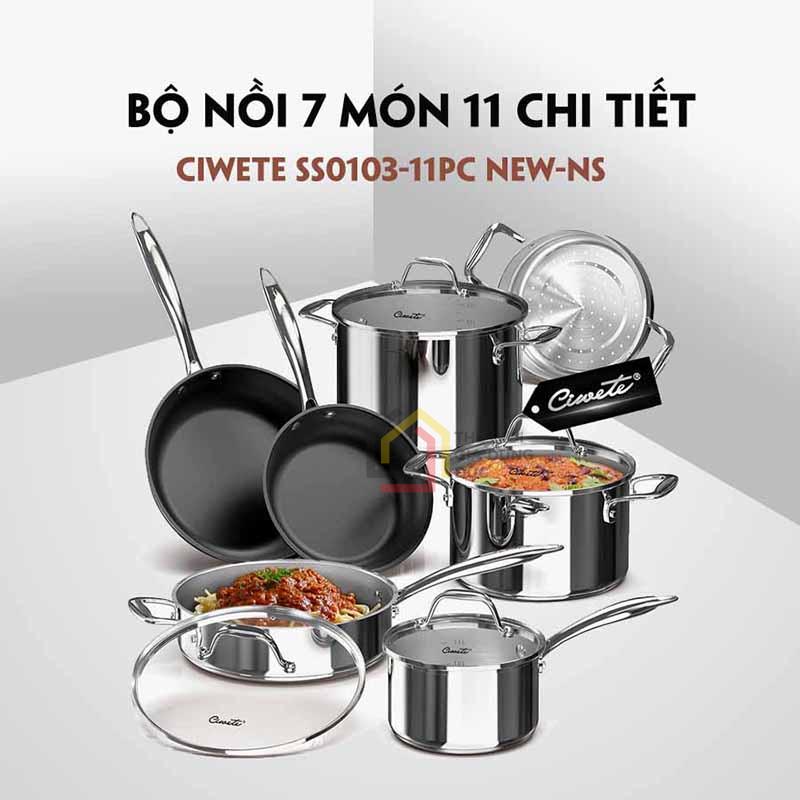 Bộ nồi cao cấp ciwete